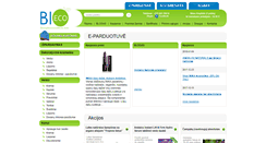 Desktop Screenshot of bioeco.lt